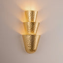 Vintage Gold Leaf Bucharest Wall Sconce 8.25" by Corbett Lighting