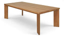 Mirella 96" Teak Wood Outdoor Patio Dining Table - Natural