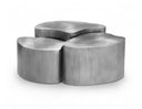 Banyan Iron Coffee Table - Silver
