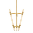 Vintage Brass Krakow Chandelier 32" by Corbett Lighting, view 6