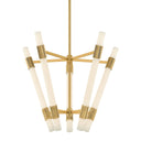 Vintage Brass Krakow Chandelier 32" by Corbett Lighting, view 2
