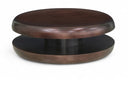 Jamison Iron Coffee Table - Brown