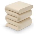 Roland Iron End Table - Cream