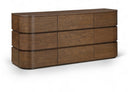 Annalise Solid Wood Dresser - Brown