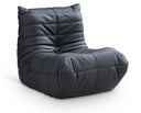 Relax Vegan Leather Upholstered Chair - Black