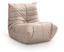 Relax Vegan Leather Upholstered Chair - Tan