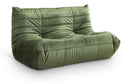 Relax 54.75" Velvet Upholstered Loveseat - Green