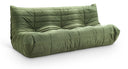 Relax 77.75" Velvet Upholstered Sofa - Green