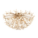 Ivory Ceramic Corfu Chandelier 40" by Corbett Lighting, view 4
