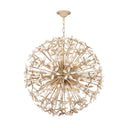 Ivory Ceramic Corfu Chandelier 40" by Corbett Lighting, view 5