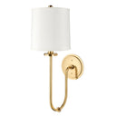 Aged Brass Jericho Wall Sconce 7" by Hudson Valley