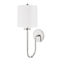 Polished Nickel Jericho Wall Sconce 7" by Hudson Valley