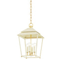 Aged Brass Natick Lantern 12.5" by Hudson Valley