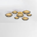 Vintage Polished Brass Birmingham Flush Mount 40.75" by Corbett Lighting, view 2