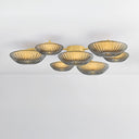 Vintage Polished Brass Birmingham Flush Mount 51.5" by Corbett Lighting
