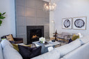 Polished Nickel Bari Chandelier 30" by Hudson Valley, view 2
