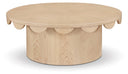 Dahlia Oak Veneer Coffee Table - Natural