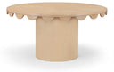 Dahlia 60" Oak Veneer Dining Table - Natural