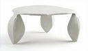 Pueblo Aluminum Coffee Table - Cream