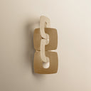 Stria Gold Leaf Trentino Wall Sconce 7.25" by Corbett Lighting, view 4