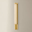 Aged Brass Northfield Wall Sconce 2.75" by Hudson Valley, view 3