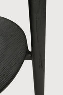 Oak Black Bok Side Table
