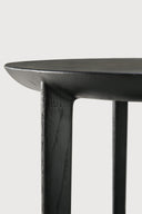 Oak Black Bok Side Table