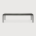 Oak Black Bok Extendable Dining Table