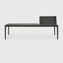Oak Black Bok Extendable Dining Table