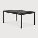 Oak Black Bok Extendable Dining Table