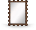 Vassa Burl Veneer Framed Mirror - Brown Burl