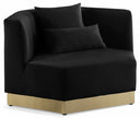 Marquis Velvet Upholstered Chair - Black