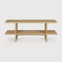 Oak Kabuki Side Table