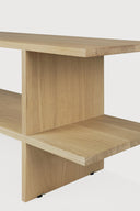 Oak Kabuki Side Table
