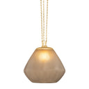 Vintage Brass Saint Tropez Pendant 14" by Corbett Lighting, view 6
