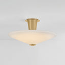 Vintage Brass Cologne Flush Mount 19.25" by Corbett Lighting