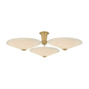 Vintage Brass Cologne Flush Mount 45.25" by Corbett Lighting