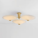 Vintage Brass Cologne Flush Mount 45.25" by Corbett Lighting, view 6