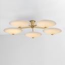 Vintage Brass Cologne Flush Mount 60" by Corbett Lighting