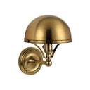 Aged Brass Covington Wall Sconce 7.75" by Hudson Valley