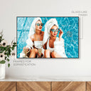 Best Friend Chica Duo - Framed Acrylic Art