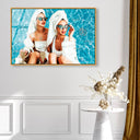 Best Friend Chica Duo - Framed Acrylic Art