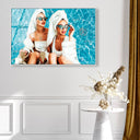Best Friend Chica Duo - Framed Acrylic Art