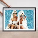 Best Friend Chica Duo - Framed Acrylic Art