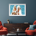 Best Friend Chica Duo - Framed Acrylic Art
