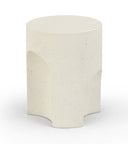 Olira Concrete And Fiberglass Indoor / Outdoor Patio Coffee Table - Cream
