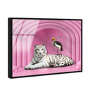 Vibrant Pink Tiger