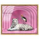 Vibrant Pink Tiger
