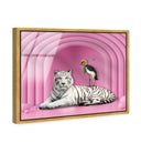 Vibrant Pink Tiger