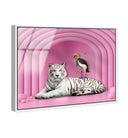 Vibrant Pink Tiger